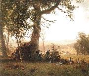 Albert Bierstadt Guerilla Warfare oil painting picture wholesale